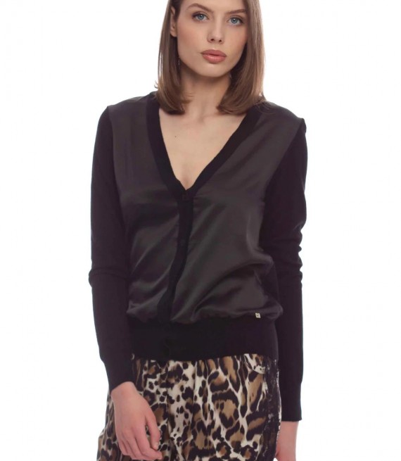 KOCCA / NELVINN CARDIGAN / BLACK