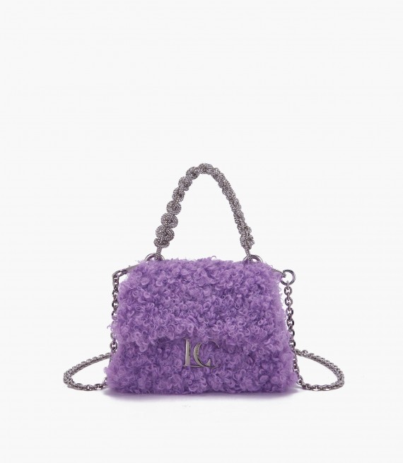 LA CARRIE / FLUFFY NIGHT BAG / VIOLET