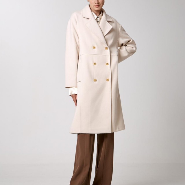 ACCESS / MIDI COAT TROOKS / VANILLA