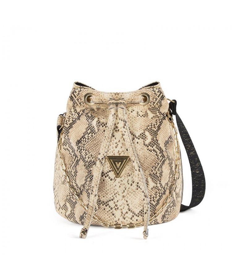 YFOS / SELMA LEATHER BUCKET BAG / SNAKE YFOS / SELMA LEATHER BUCKET BAG / SNAKE