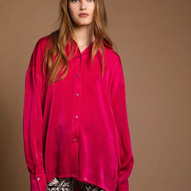 NEMA / LITA SHIRT / FUCHSIA