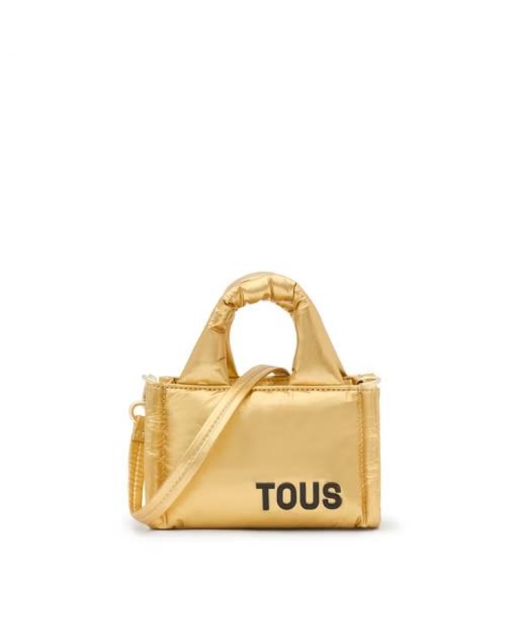 TOUS/Μίνι τσάντα city TOUS Party σε χρυσαφί χρώμα/2002018955