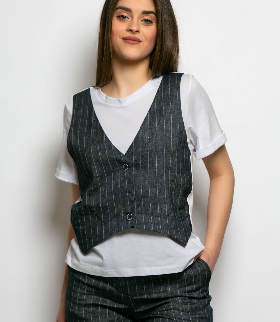 INNOCENT / GILLET STYLE T-SHIRT / TYPE /  8011