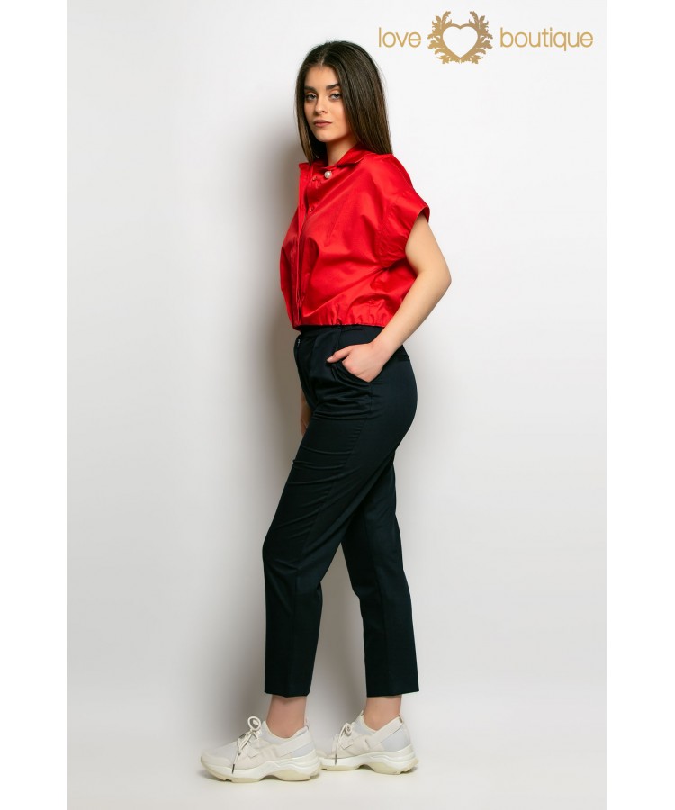 INNOCENT / OFFICE TROUSERS / NAVY BLUE / 9317