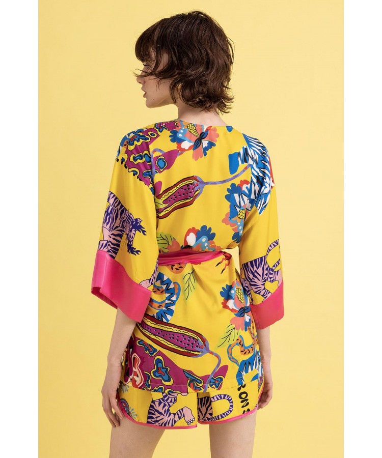 NOS / BRONTE KIMONO / YELLOW / 1470 65002