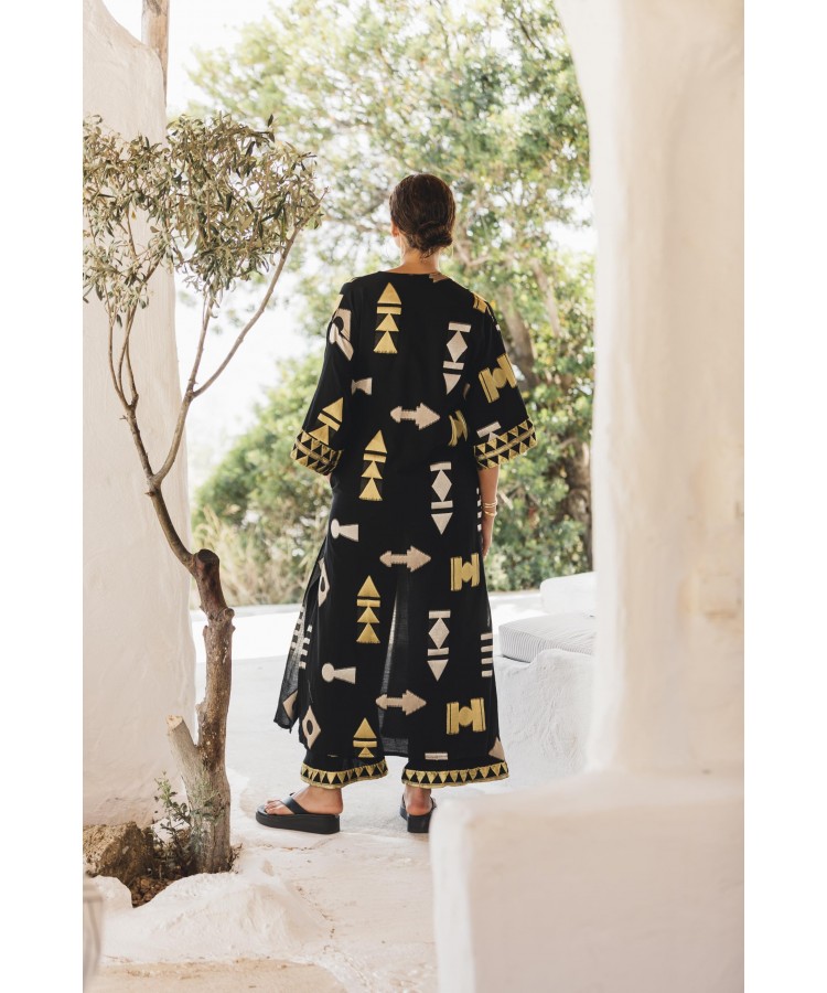 NEMA / SHEA KIMONO / BLACK / 6N501