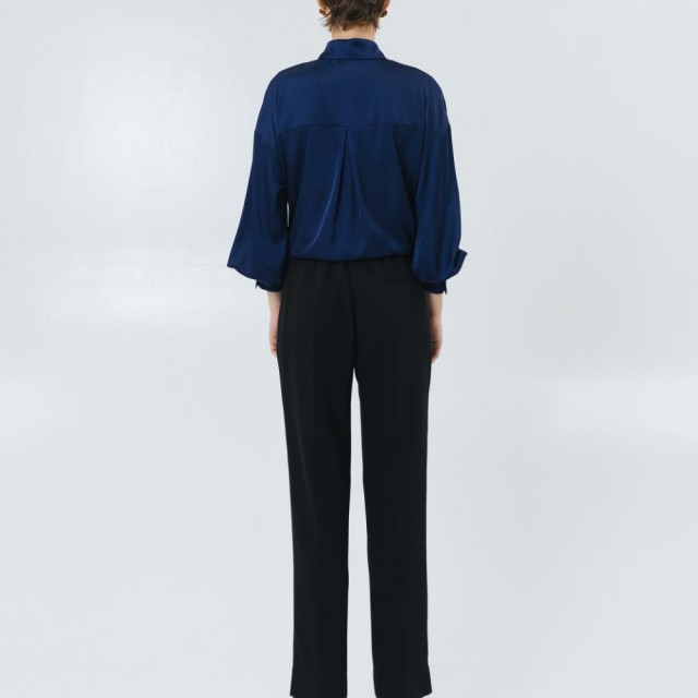 ACCESS / ELASTIC WAIST TROUSERS / BLACK / 5126-227