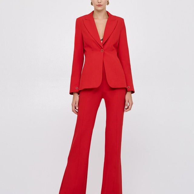 ACCESS / WAIST BLAZER / RED / 1017-468