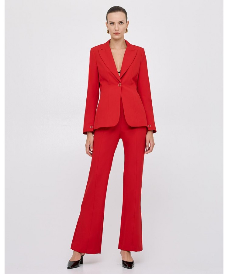 ACCESS / WAIST BLAZER / RED / 1017-468