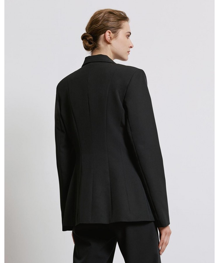 ACCESS / WAIST BLAZER / BLACK / 1017-468