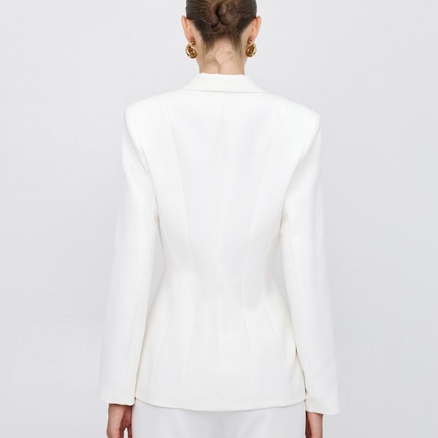 ACCESS / WAIST BLAZER / OFF-WHITE / 1017-468