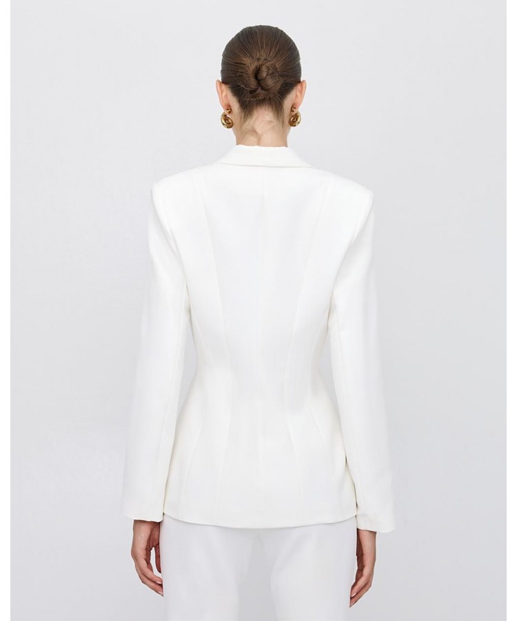 ACCESS / WAIST BLAZER / OFF-WHITE / 1017-468