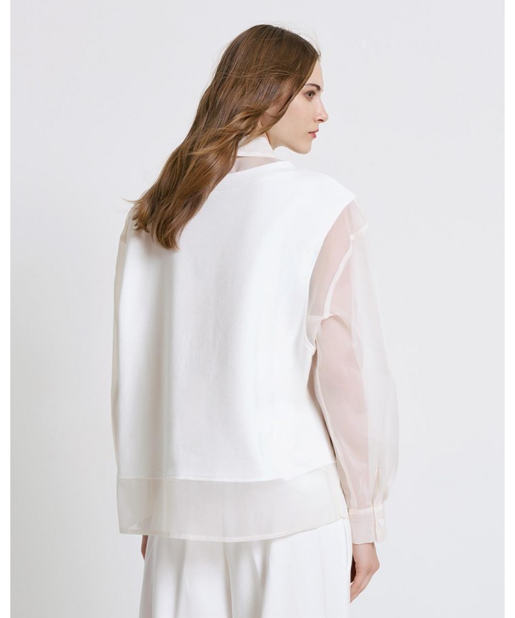 ACCESS / SHIRT BLOUSE / OFF WHITE / 2094-787