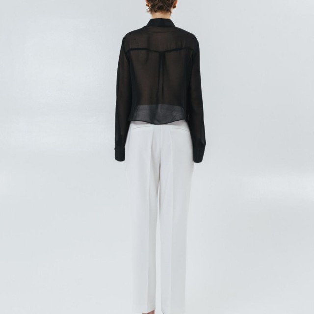 ACCESS / ELASTIC WAIST TROUSERS / OFF-WHITE / 5126-227