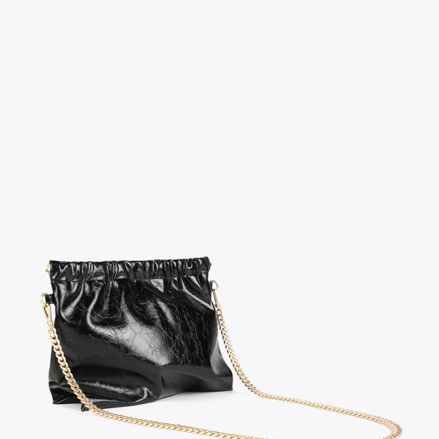 LOLA CASADEMUNT/ SHINY FAUX LEATHER CROSSBODY BAG/ LF2404068