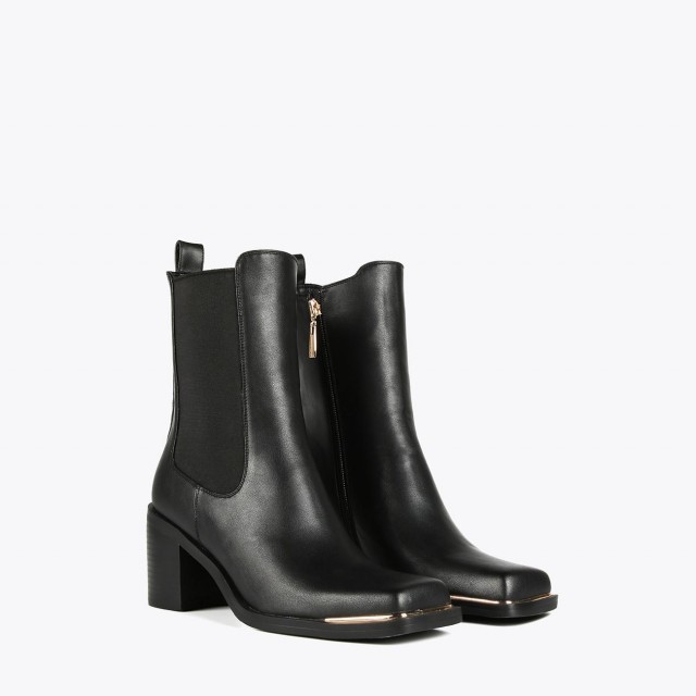 LOLA CASADEMUNT/COWBOY ANKLE BOOTS BLACK/LF2405015