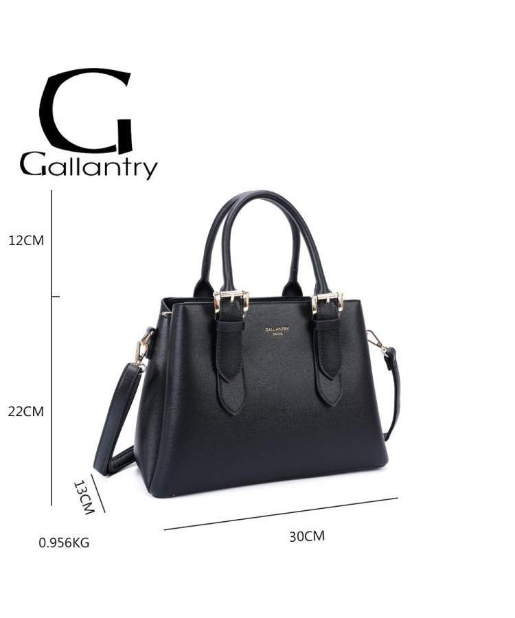 Gallantry Paris/ Isabelle Tote Bag σε μαύρο χρώμα