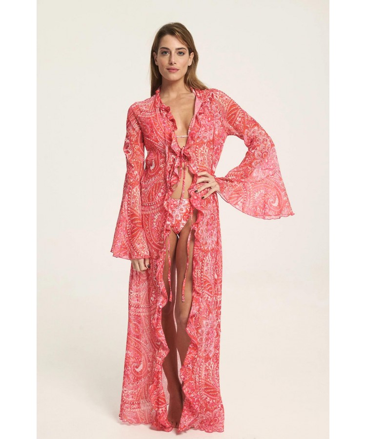FIVEPM/ Monologue Pink Kimono