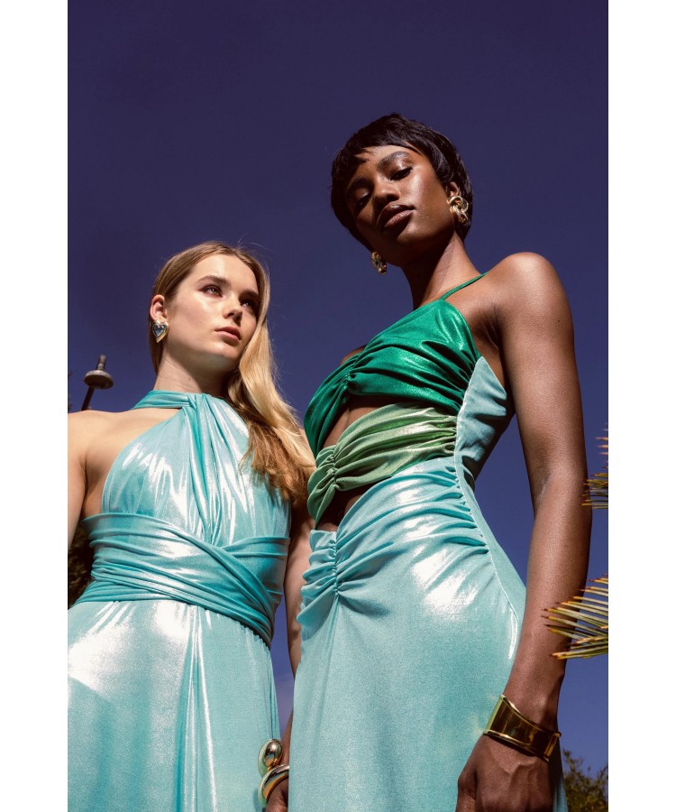 FIVEPM/ Do It For The Plot Green Dress FIVEPM/ Do It For The Plot Green Dress