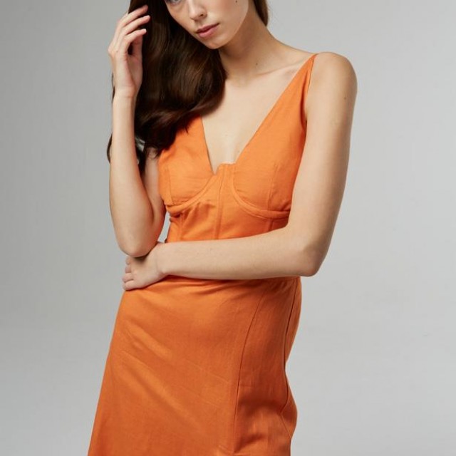 NOS / ALEX DRESS / ORANGE / 1430 71002