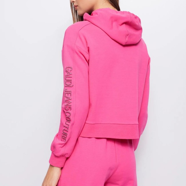 GAUDI / HOODED SWEATSHIRT / PINK / 311BD64018