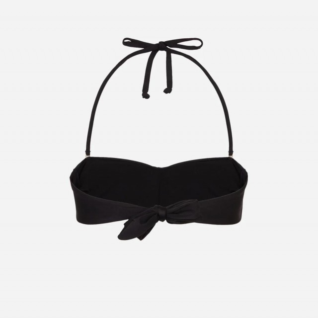 CHIARA FERRAGNI/ EYE STAR BANDEAU BIKINI TOP BLACK/ 57124901