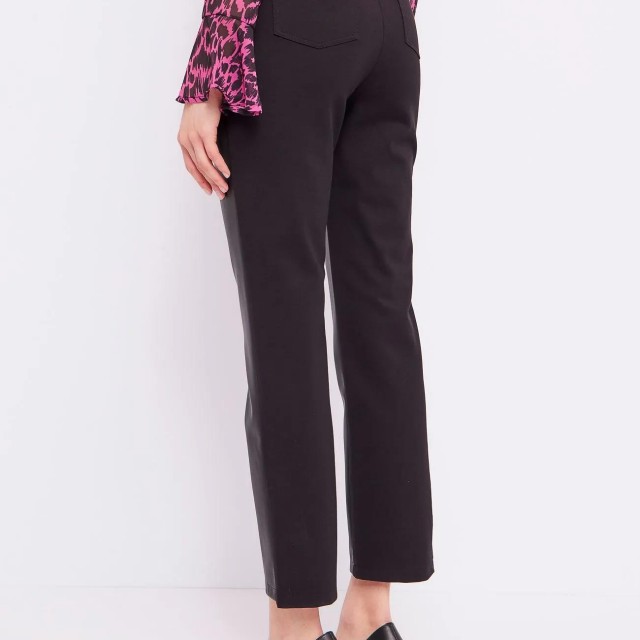 GAUDI / DOUBLE CROPPED TROUSERS / BLACK