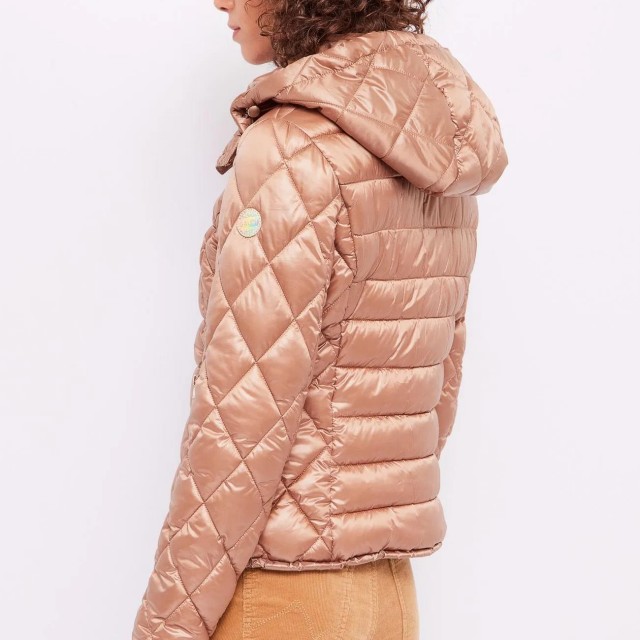 GAUDI / HOODED DOWN JACKET / TAN