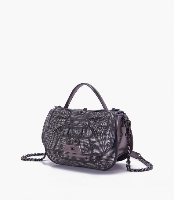LA CARRIE / MICROSTAR SHIRLEY BAG / PEWTER