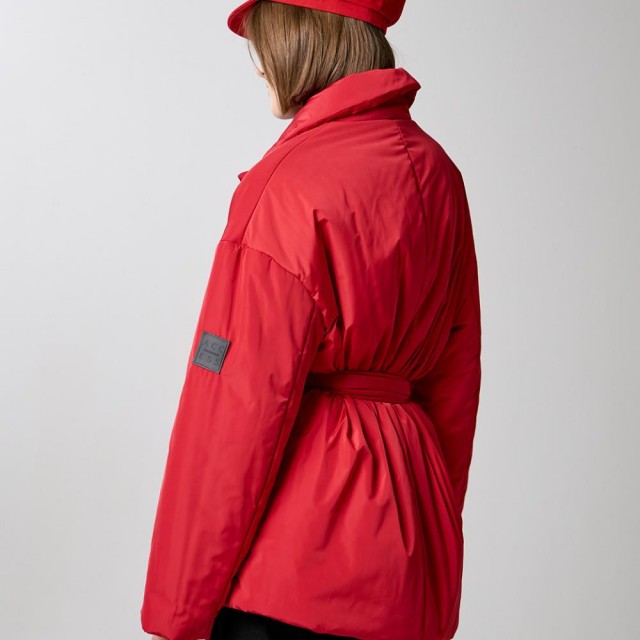 ACCESS / OVERSIZED MINI JACKET / RED