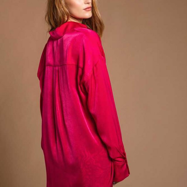 NEMA / LITA SHIRT / FUCHSIA