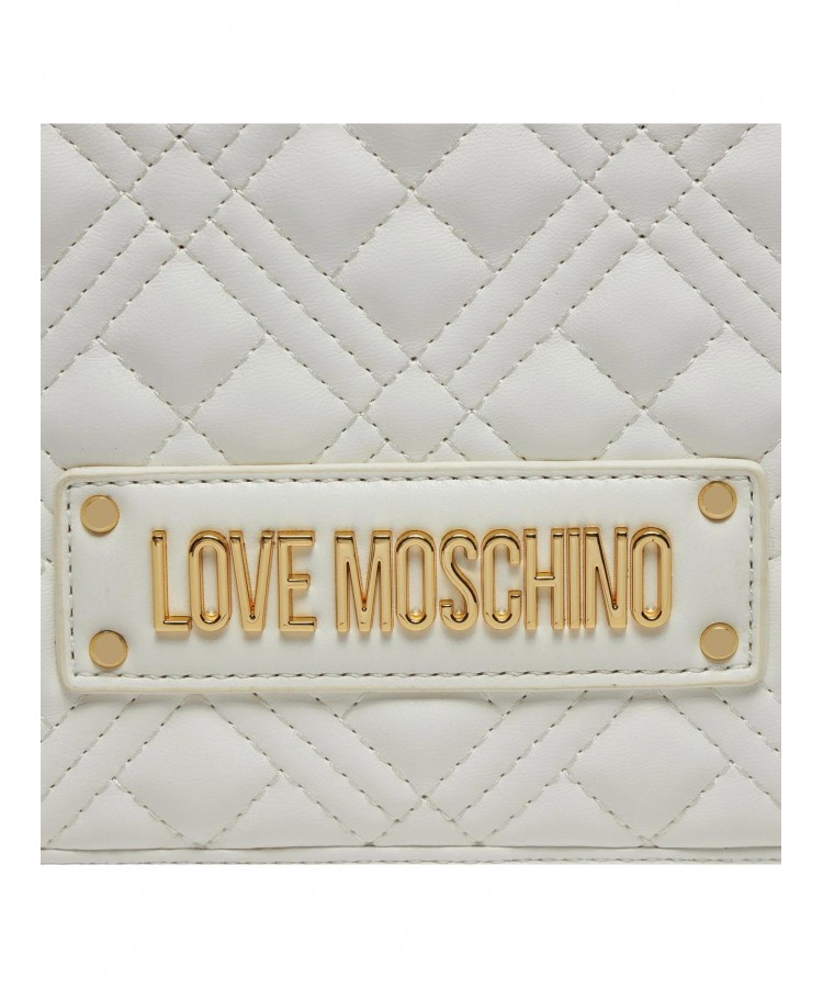 LOVE MOSCHINO/ Τσάντα Ώμου Άσπρη /JC4000PP0ILA0100