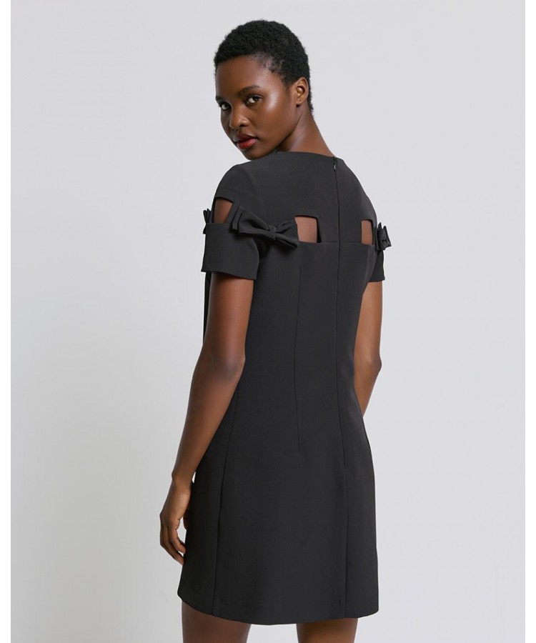 ACCESS / MINI BOWTIE DRESS / BLACK / 3001-181