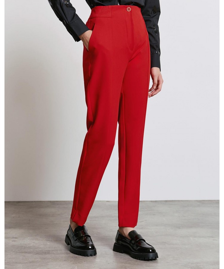 ACCESS / CIGARETTE TROUSERS / RED / 5116-468