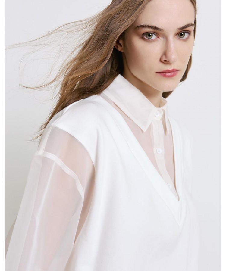 ACCESS / SHIRT BLOUSE / OFF WHITE / 2094-787