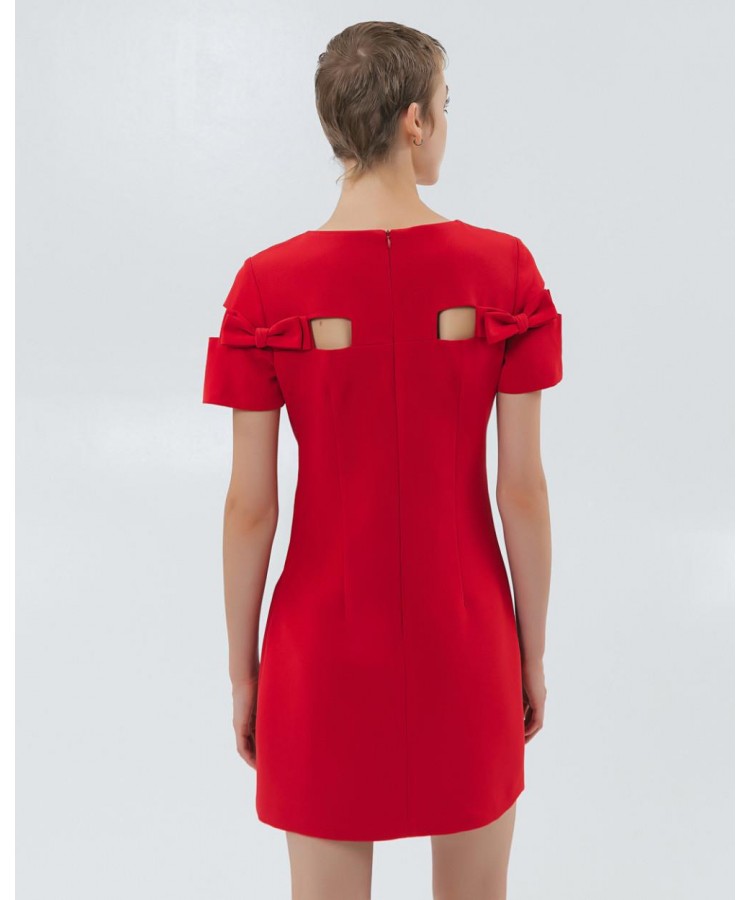 ACCESS / MINI BOWTIE DRESS / RED / 3001-181