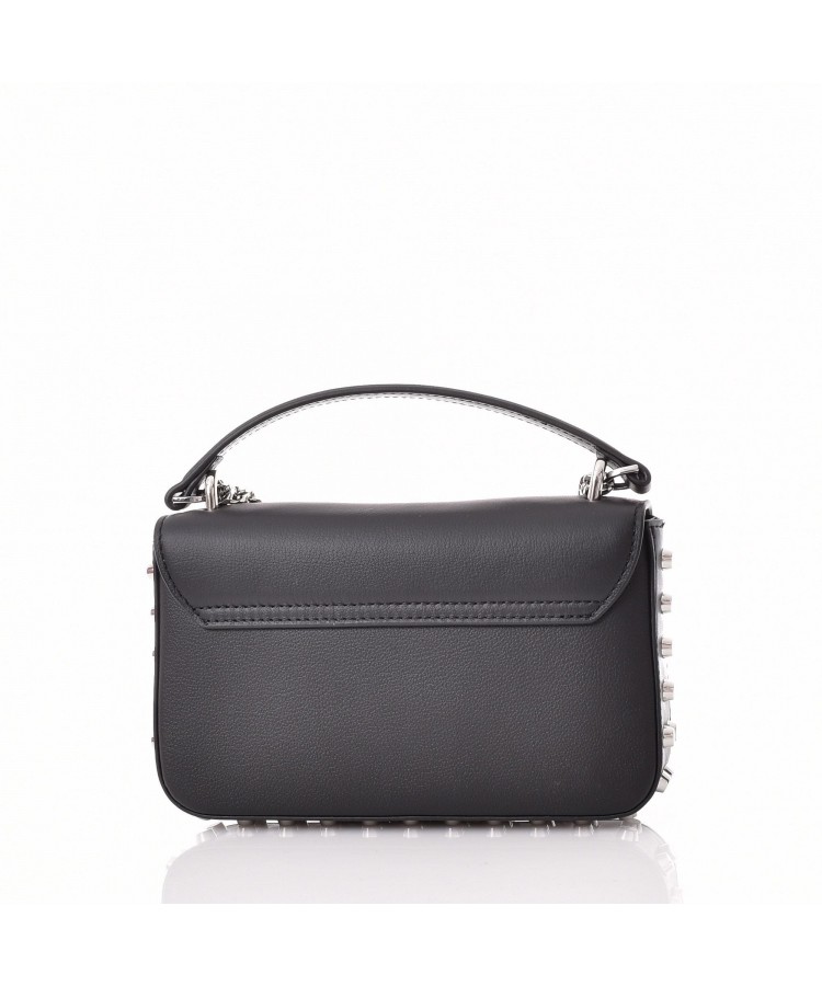 RICHMOND/ Shoulder bag με τρουκς μαύρη/ RWA24283BO