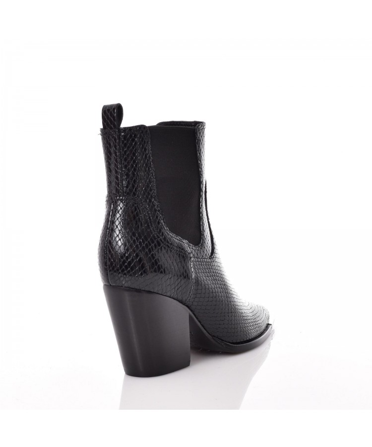 SCHUTZ/ Leather Boots με ψηλό τακούνι/ S2165900160003