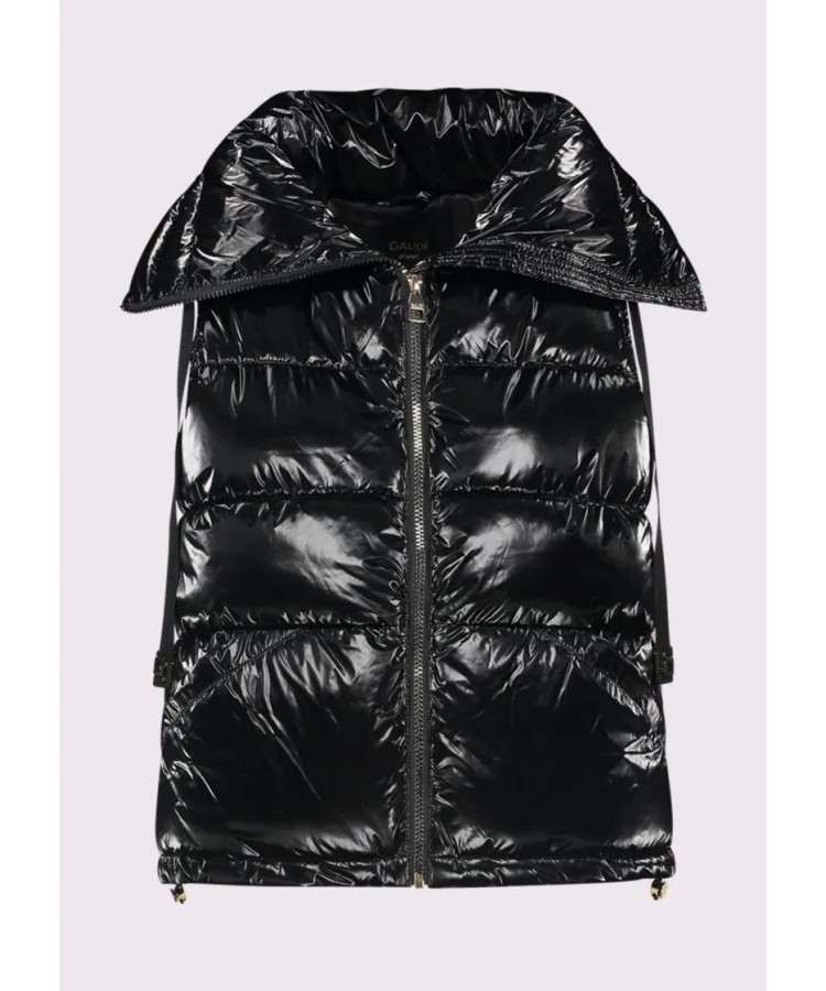 GAUDI/ PADDED GILET BLACK / 421BD35009