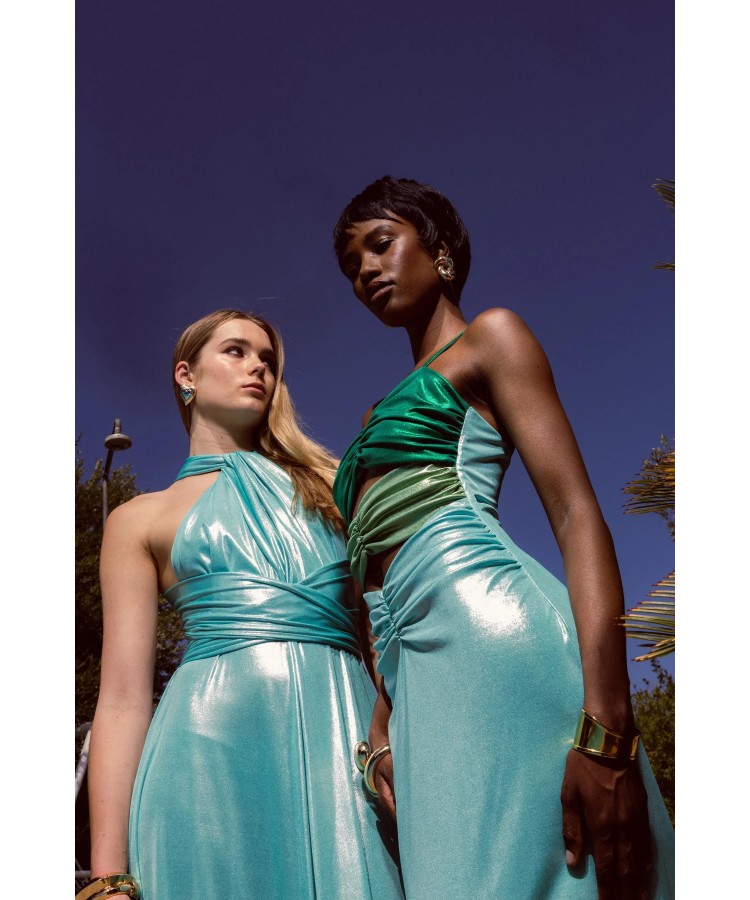 FIVEPM/ Do It For The Plot Green Dress FIVEPM/ Do It For The Plot Green Dress