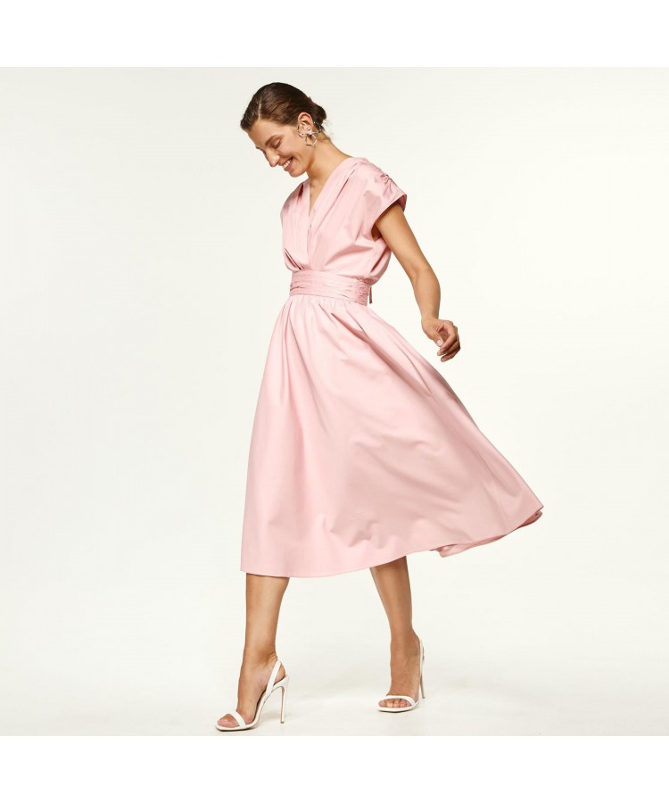 ACCESS / VINTAGE DRESS / PINK / 3534-356