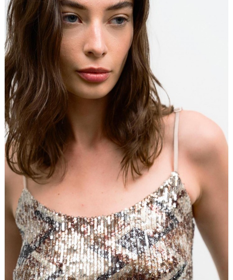 ACCESS / SEQUINNED TOP / PORTO / 2008-804