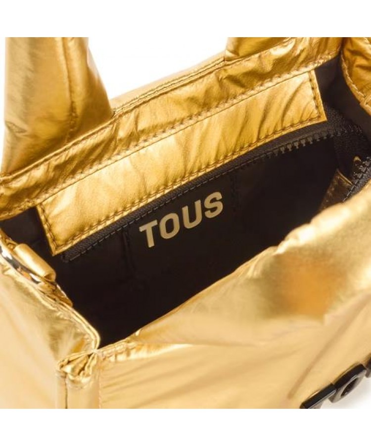 TOUS/Μίνι τσάντα city TOUS Party σε χρυσαφί χρώμα/2002018955
