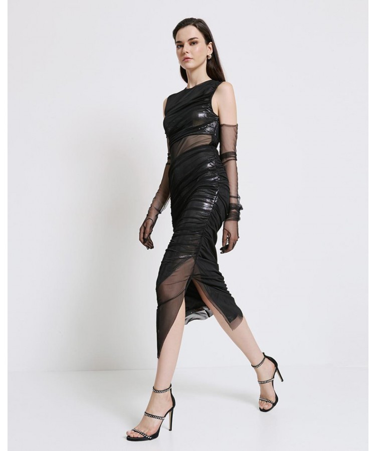 ACCESS / DESIGNERS CUT DRESS / BLACK / 3302-671