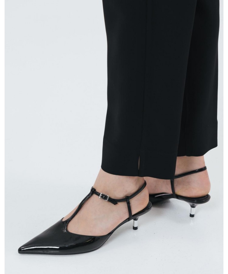 ACCESS / ELASTIC WAIST TROUSERS / BLACK / 5126-227