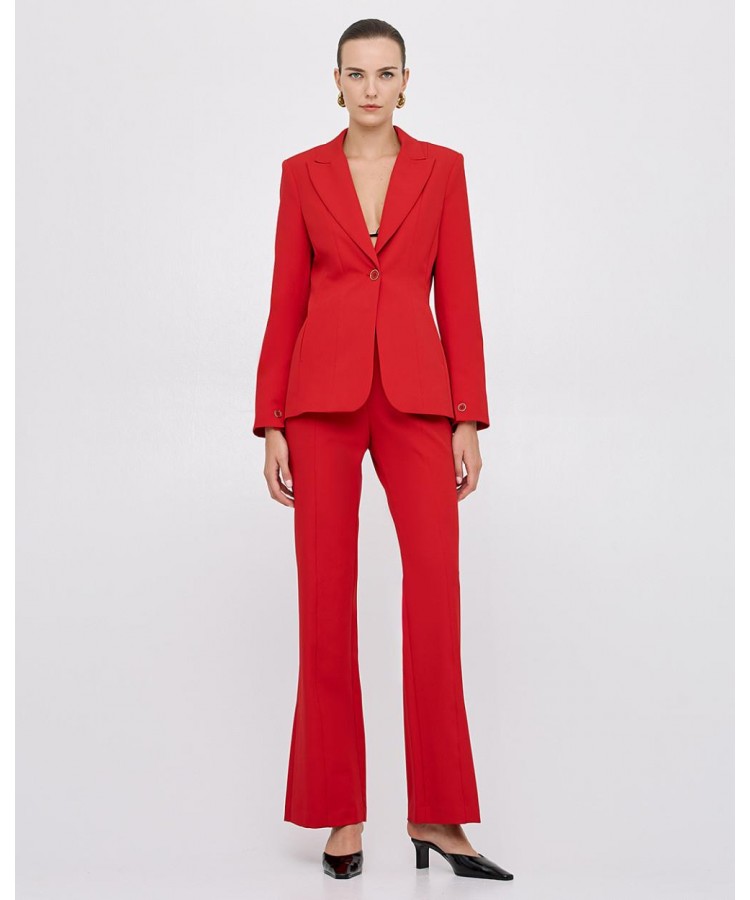 ACCESS / WAIST BLAZER / RED / 1017-468