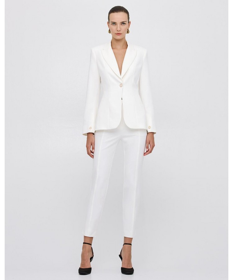 ACCESS / WAIST BLAZER / OFF-WHITE / 1017-468