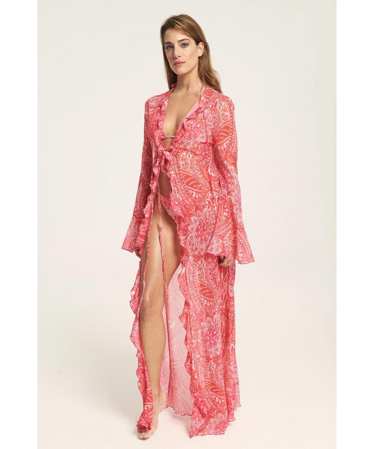 FIVEPM/ Monologue Pink Kimono