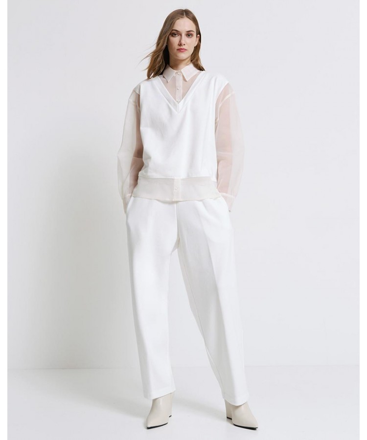 ACCESS / SHIRT BLOUSE / OFF WHITE / 2094-787