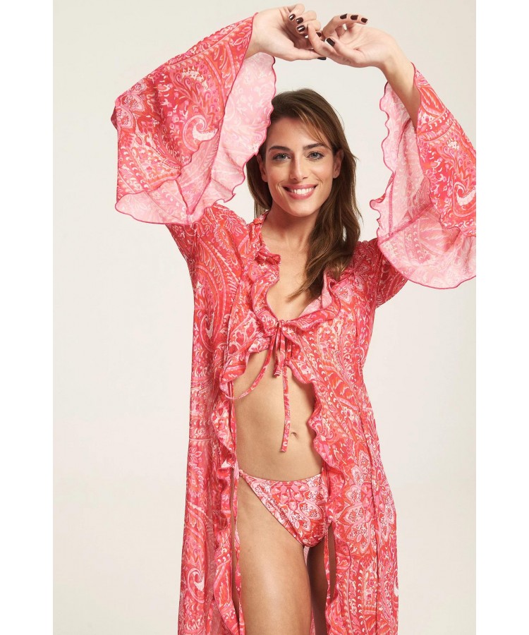FIVEPM/ Monologue Pink Kimono